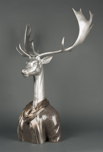 Superior Animals - Mr Deer (bronze，Limited edition of 8 pieces，Weight 20KG)